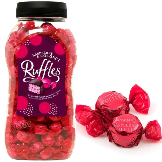 Raspberry Ruffles 100g